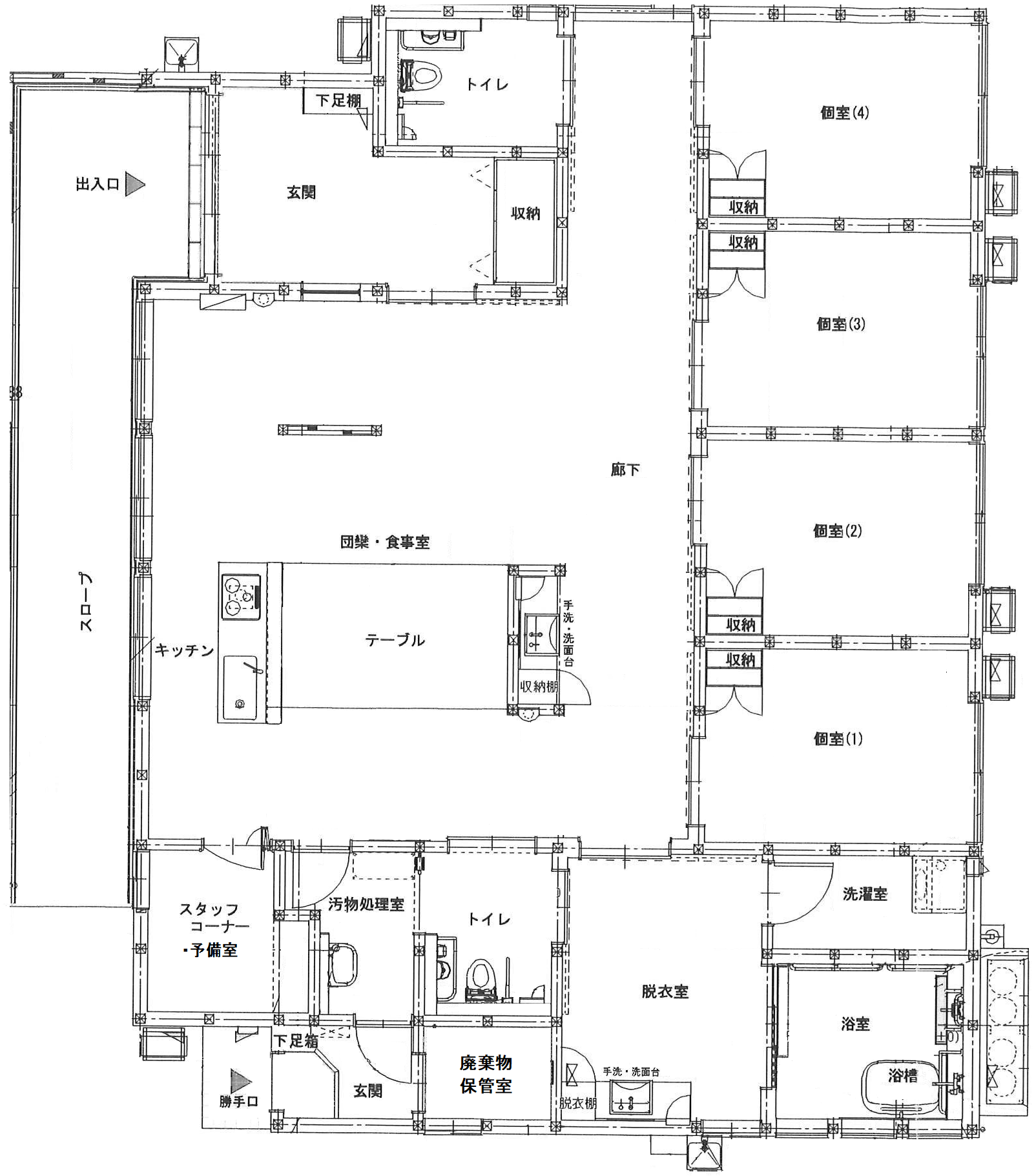 図：施設略図